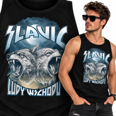 TANK TOP  SŁOWIAŃSKI LUDY  WSCHODU